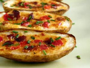 Pimento Cheese Potato Skins