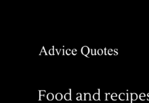 Advice quotes