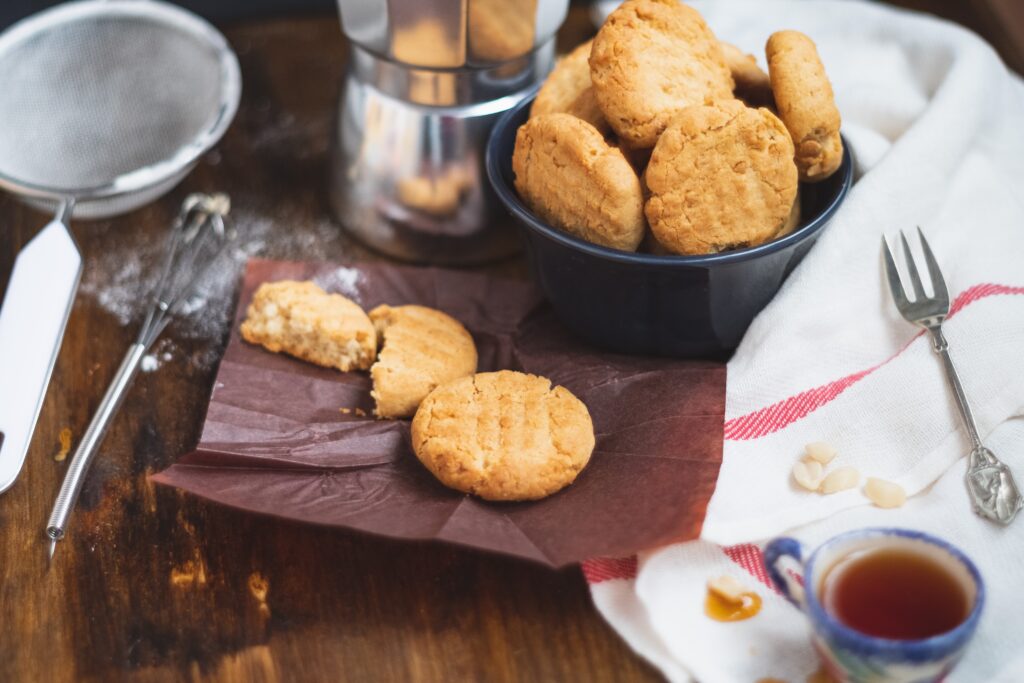 Classic peanut butter cookies