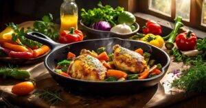 Easy Recipes for Dinner: Quick & Healthy Ideas in 30 Minutes – Mastering Flavorful Chicken, Effortless Vegan Dishes, and More