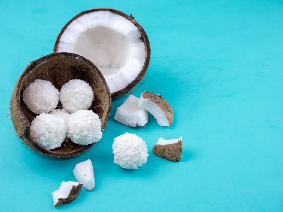 Easy Coconut Ladoo with Condensed Milk (Diwali Sweet Recipe)
