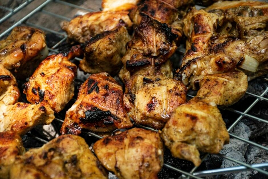 Honey Garlic Chicken Skewers for Father’s Day (Oven or Grill)