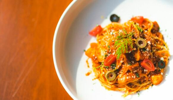 Spaghetti Puttanesca with Olives and Capers (30-Minute Recipe)