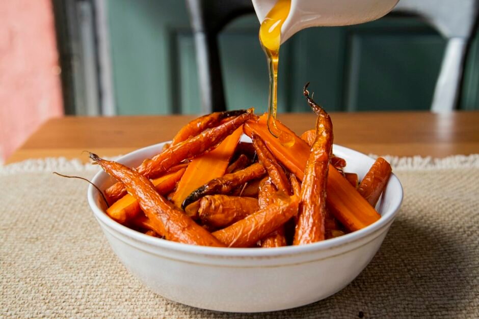 Maple Roasted Carrots for Christmas (Easy Holiday Side Dish)